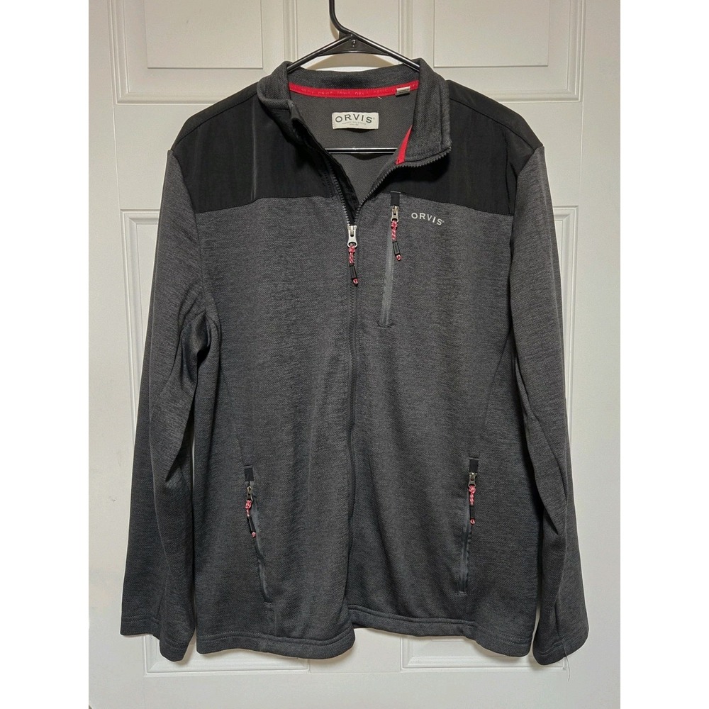 Orvis Medium Jacket Classic Men's‎ Athleisure Full Zip Men's Hi-Performance Wear